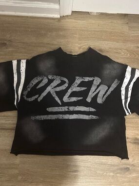 Crew Graphic Short Sleeve Tee - Black